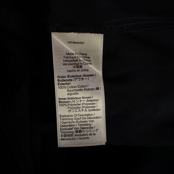 madewell tie-waist tiered midi dress in windowpane navy ns139 women size 8 - Picture 6 of 7